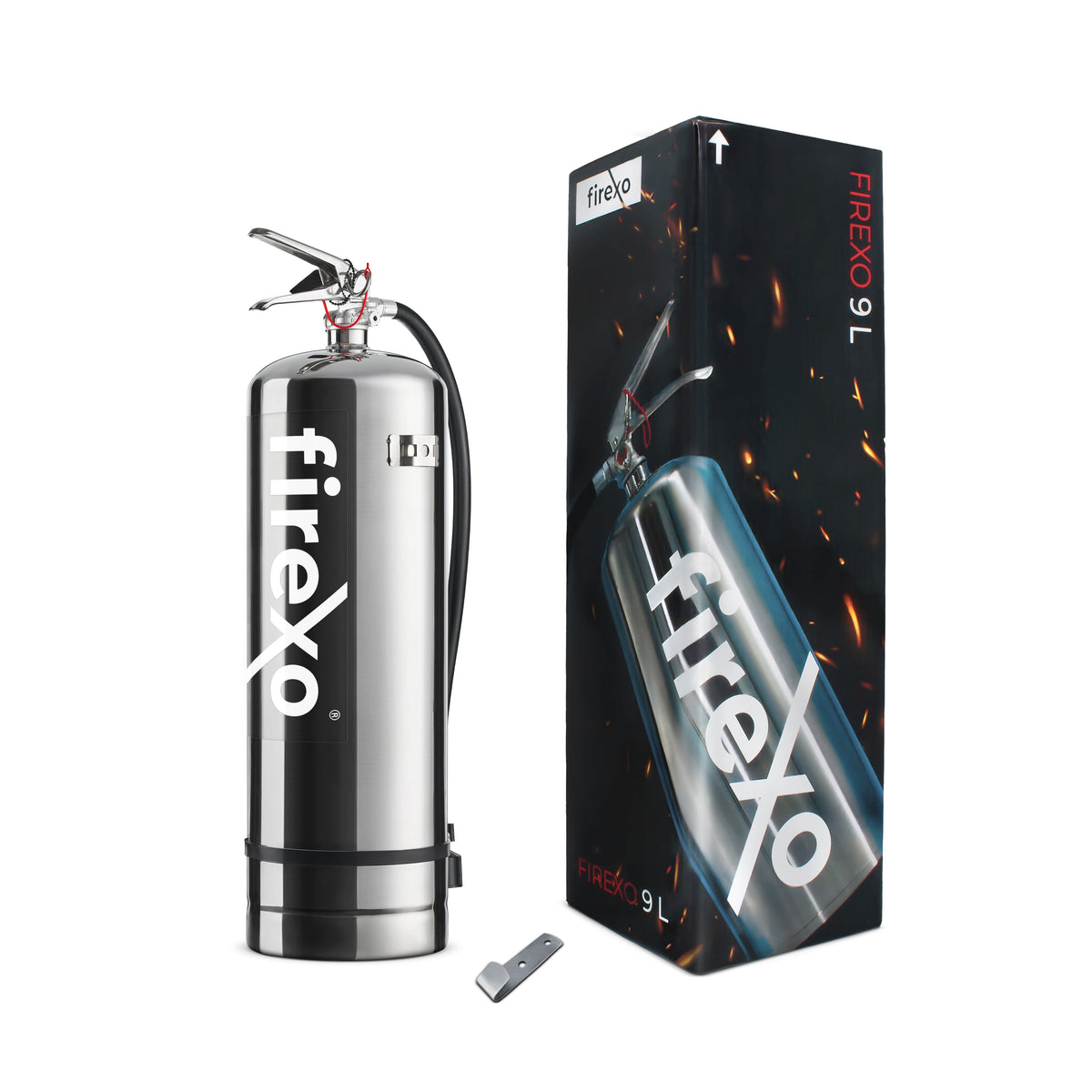 Firexo Stainless Steel 9 Litre ALL FIRES Extinguisher